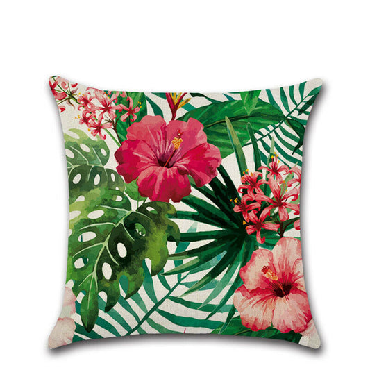 Tropical Print Outdoor Cushion - Perfect for picnics!