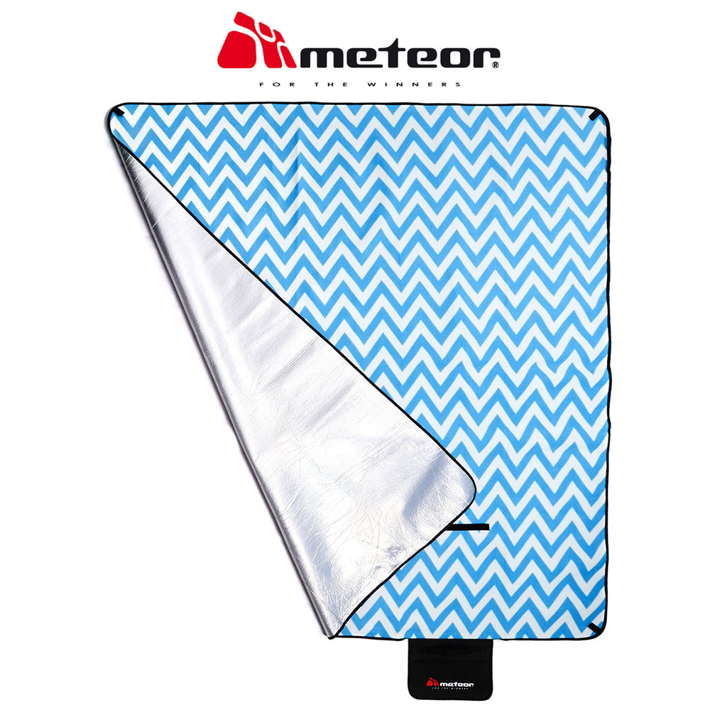 METEOR Large Waterproof Fleece Picnic Blanket - *Bright Patterns