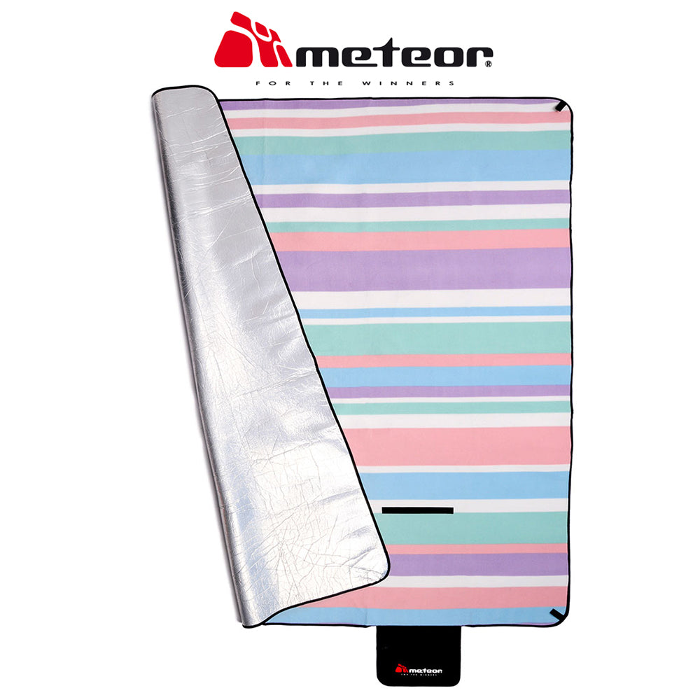 METEOR Large Waterproof Fleece Picnic Blanket - *Bright Patterns