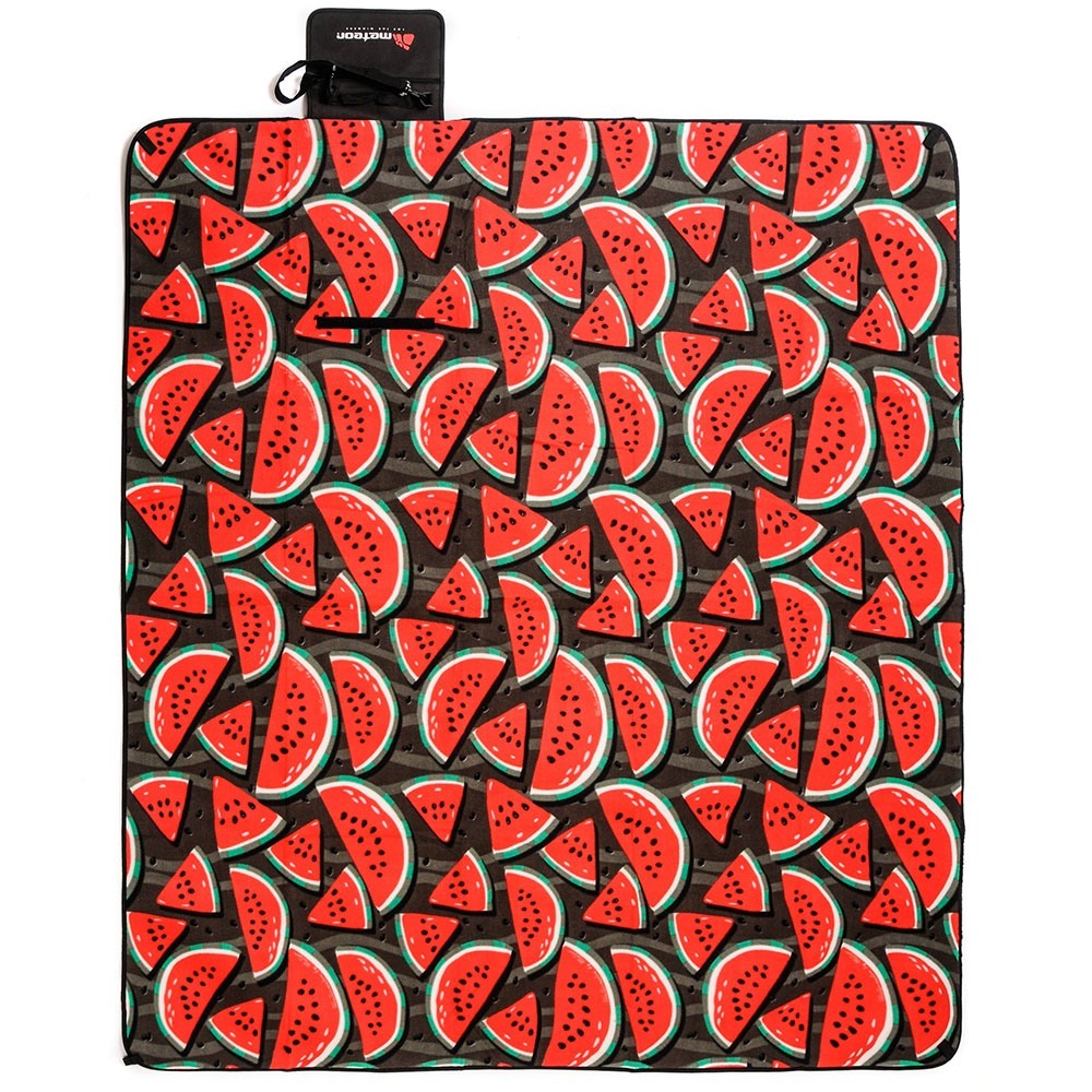 METEOR Large Waterproof Fleece Picnic Blanket - *Bright Patterns