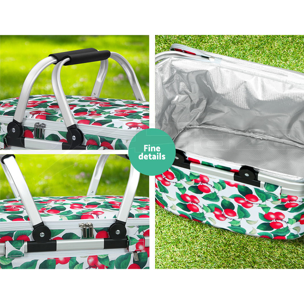 Alfresco Folding Picnic Basket