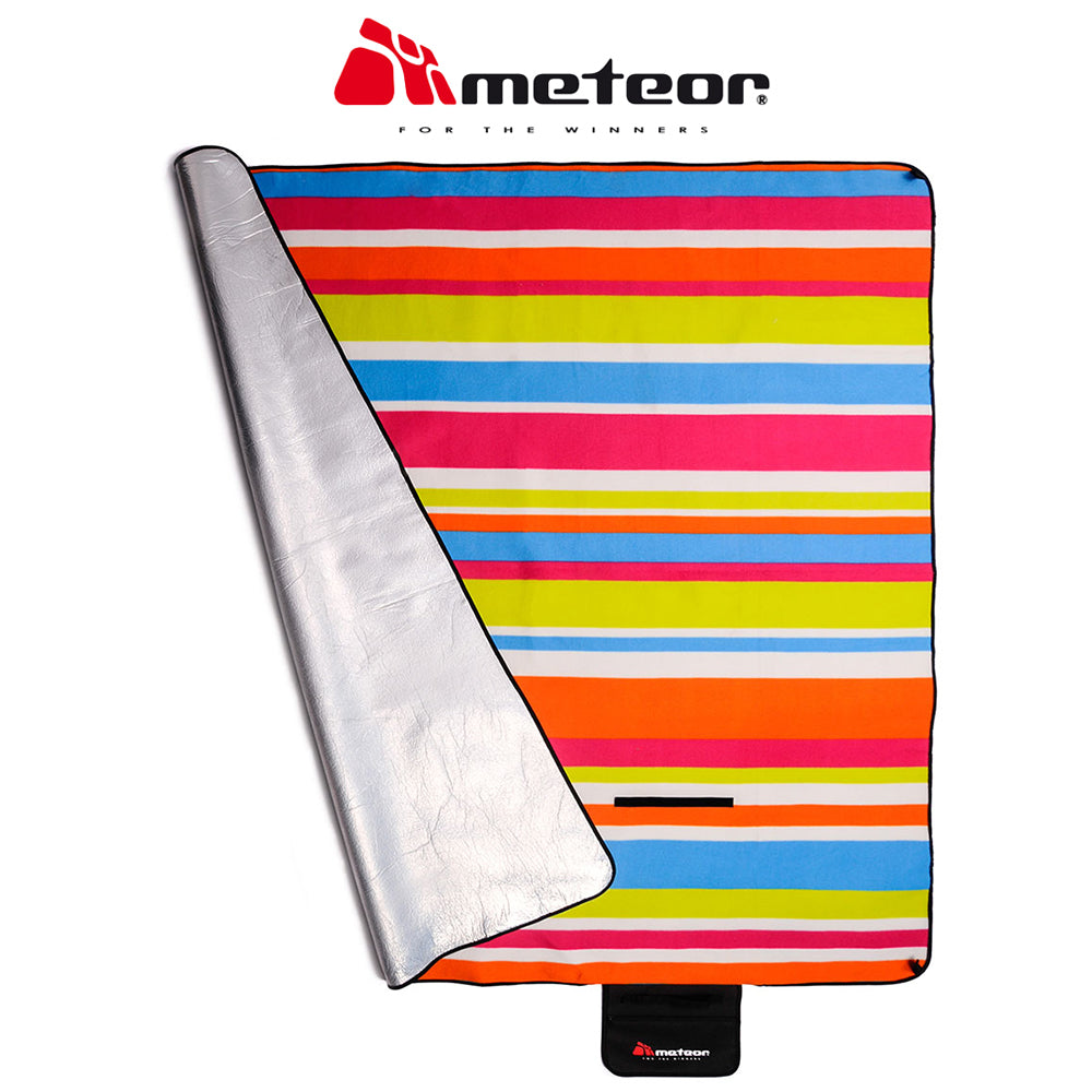 METEOR Large Waterproof Fleece Picnic Blanket - *Bright Patterns