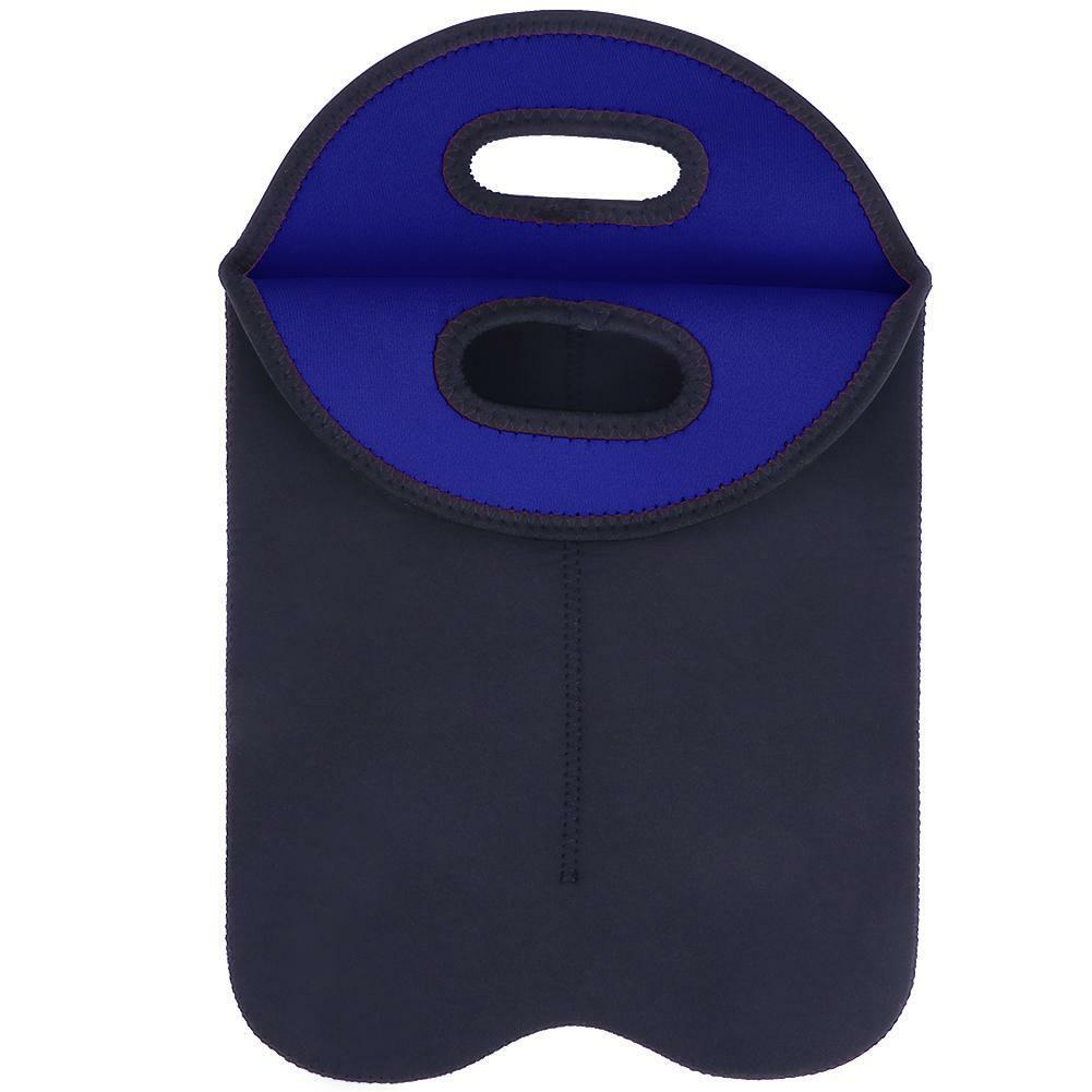 Neoprene Wine Bottle Cooler Sleeve - Double